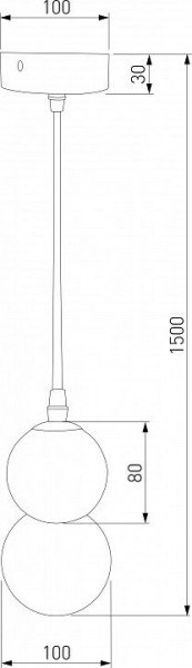 Подвесная люстра Eurosvet Polar 50250/1 LED серый в Шадринске - shadrinsk.mebel24.online | фото 3