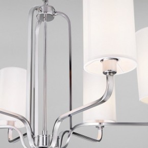 Подвесная люстра Eurosvet Purezza 60128/6 хром в Шадринске - shadrinsk.mebel24.online | фото 5