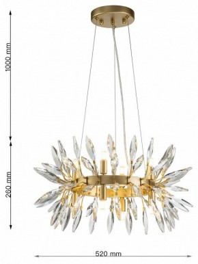 Подвесная люстра Favourite Rays 4058-8P в Шадринске - shadrinsk.mebel24.online | фото 6
