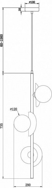 Подвесная люстра Freya Sepia FR5391PL-03CFL в Шадринске - shadrinsk.mebel24.online | фото 6