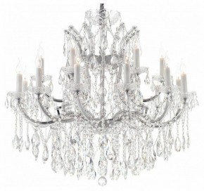 Подвесная люстра iLamp Diamond 6071-18 CR+CL в Шадринске - shadrinsk.mebel24.online | фото