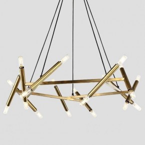 Подвесная люстра Imperiumloft Jonathan Browning Le Pentagone Chandelier 20 Light 40.2364 в Шадринске - shadrinsk.mebel24.online | фото