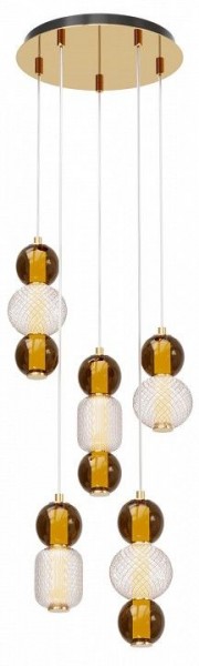 Подвесная люстра Maytoni Drop MOD273PL-L80G3K в Шадринске - shadrinsk.mebel24.online | фото