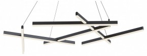 Подвесная люстра Maytoni Line MOD016PL-L80BK в Шадринске - shadrinsk.mebel24.online | фото