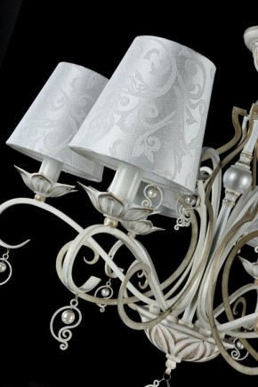 Подвесная люстра Maytoni Monile ARM004-06-W в Шадринске - shadrinsk.mebel24.online | фото 4