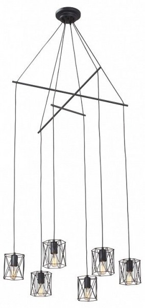 Подвесная люстра Vitaluce V3028 V3028-1/6S в Шадринске - shadrinsk.mebel24.online | фото