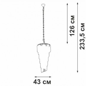 Подвесная люстра Vitaluce V5311 V5311-8/13 в Шадринске - shadrinsk.mebel24.online | фото 4