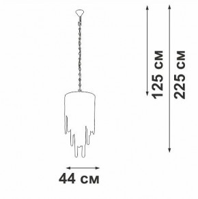 Подвесная люстра Vitaluce V5885 V5885-9/7 в Шадринске - shadrinsk.mebel24.online | фото 3