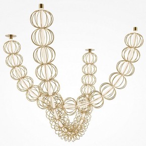Подвесной светильник Maytoni Golden Cage MOD216PL-L42G3K в Шадринске - shadrinsk.mebel24.online | фото 2