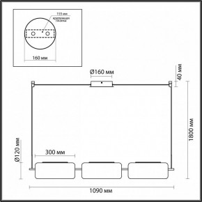 Подвесной светильник Odeon Light Kavia 5003/30L в Шадринске - shadrinsk.mebel24.online | фото 4