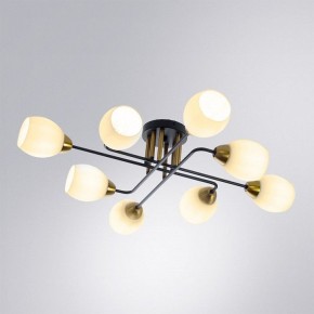 Потолочная люстра Arte Lamp Andrea A8141PL-8BK в Шадринске - shadrinsk.mebel24.online | фото 2