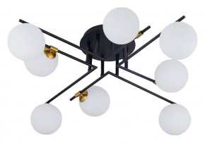 Потолочная люстра Arte Lamp Gemini A2243PL-8BK в Шадринске - shadrinsk.mebel24.online | фото