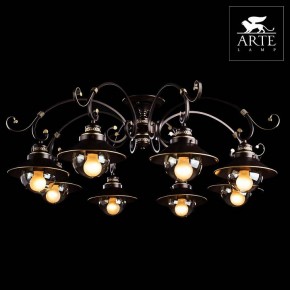 Потолочная люстра Arte Lamp Grazioso A4577PL-8CK в Шадринске - shadrinsk.mebel24.online | фото 3