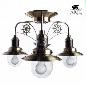 Потолочная люстра Arte Lamp Sailor A4524PL-3AB в Шадринске - shadrinsk.mebel24.online | фото 2