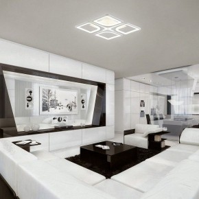 Потолочная люстра Escada Square 10220/4LED 61W в Шадринске - shadrinsk.mebel24.online | фото 7