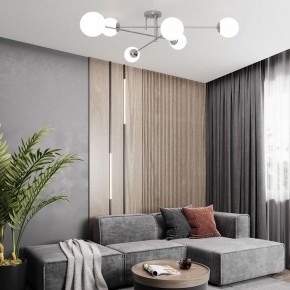 Потолочная люстра Eurosvet Netz 30181/6 хром в Шадринске - shadrinsk.mebel24.online | фото 4