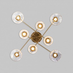 Потолочная люстра Eurosvet Ripple 50389 LED латунь в Шадринске - shadrinsk.mebel24.online | фото 3