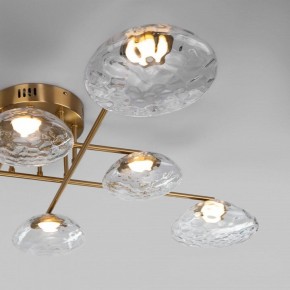 Потолочная люстра Eurosvet Ripple 50389 LED латунь в Шадринске - shadrinsk.mebel24.online | фото 6