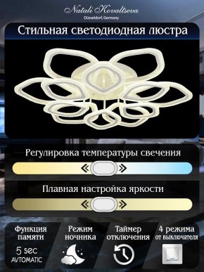 Потолочная люстра Natali Kovaltseva Angel LED LAMPS 81193 в Шадринске - shadrinsk.mebel24.online | фото 7
