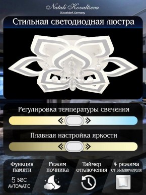 Потолочная люстра Natali Kovaltseva Cascade LED LAMPS 81158 в Шадринске - shadrinsk.mebel24.online | фото 7