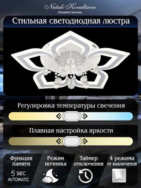 Потолочная люстра Natali Kovaltseva Cascade LED LAMPS 81159 в Шадринске - shadrinsk.mebel24.online | фото 7