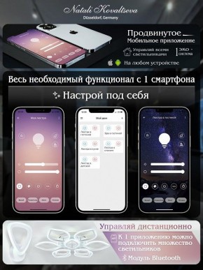 Потолочная люстра Natali Kovaltseva Effect LED LAMPS 81116 в Шадринске - shadrinsk.mebel24.online | фото 8