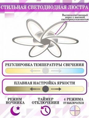 Потолочная люстра Natali Kovaltseva Smart home LED LAMPS 81217 в Шадринске - shadrinsk.mebel24.online | фото 5