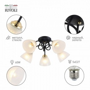 Потолочная люстра Rivoli Luiza Б0054904 в Шадринске - shadrinsk.mebel24.online | фото 4