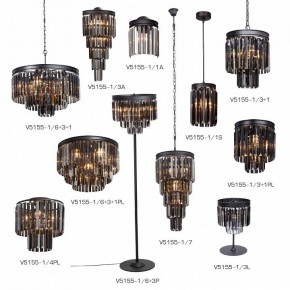 Потолочная люстра Vitaluce V5155 V5155-1/4PL в Шадринске - shadrinsk.mebel24.online | фото 5