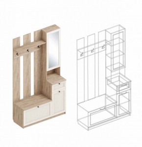 Прихожая Филадельфия (модульная) в Шадринске - shadrinsk.mebel24.online | фото 3