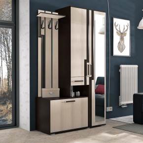 Прихожая Лира NEW (венге/лоредо) в Шадринске - shadrinsk.mebel24.online | фото 3