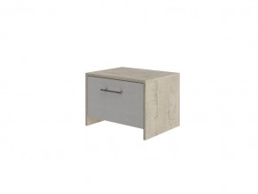 PROxSON Тумба Varna (ЛДСП+ткань Бунратти/Savana Milk (молочный)) 51x40 в Шадринске - shadrinsk.mebel24.online | фото