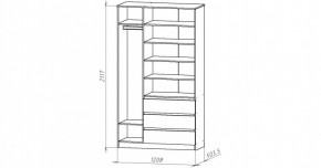 НИЦЦА-2 Шкаф 3-х дверный (НЦ.02) в Шадринске - shadrinsk.mebel24.online | фото 2