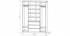 НИЦЦА-3 Шкаф 4-х дверный (НЦ.03) в Шадринске - shadrinsk.mebel24.online | фото 2