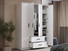 Шкаф 4-х створчатый Титан (белый) в Шадринске - shadrinsk.mebel24.online | фото 4
