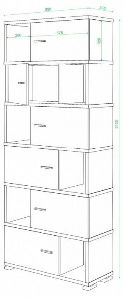 Шкаф комбинированный Домино СБ-30/6 в Шадринске - shadrinsk.mebel24.online | фото 3