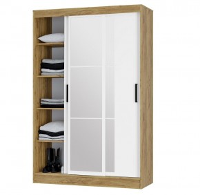 Шкаф-купе Тайм ШКК-03 (крафт/белый) в Шадринске - shadrinsk.mebel24.online | фото 3