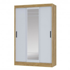 Шкаф-купе Тео ШКК-02 (крафт/белый) в Шадринске - shadrinsk.mebel24.online | фото 2