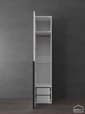Шкаф Linnea MHR-1-3 2050х400х510 (Белый-М 11.1.2) в Шадринске - shadrinsk.mebel24.online | фото 6