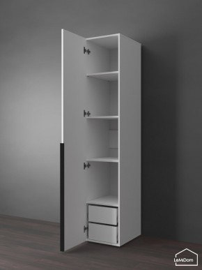 Шкаф Linnea MHR-1-3 2050х400х510 (Белый-М 11.1.2) в Шадринске - shadrinsk.mebel24.online | фото 5