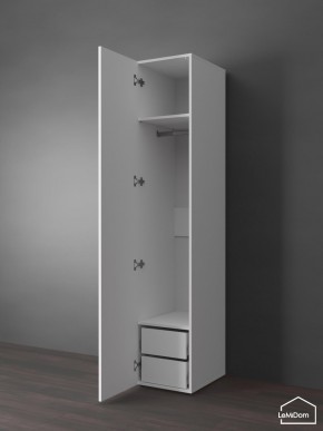 Шкаф Linnea MHR-1PO-3 2050х400х510 (Белый-М 11.1.2) в Шадринске - shadrinsk.mebel24.online | фото 4