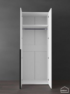 Шкаф Linnea MHR-2 2050х800х510 (Белый-М 11.1.2) в Шадринске - shadrinsk.mebel24.online | фото 4