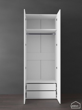 Шкаф Linnea MHR-2PO-3 2050х800х510 (Белый-М 11.1.1) в Шадринске - shadrinsk.mebel24.online | фото 4