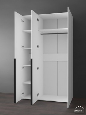 Шкаф Linnea MHR-3-1 2050х1200х510 (Белый-М 11.1.2) в Шадринске - shadrinsk.mebel24.online | фото 5