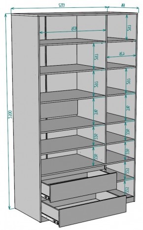 Шкаф Мальта H219 в Шадринске - shadrinsk.mebel24.online | фото 2