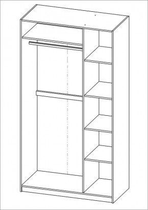 Шкаф ПЕГАС трехдверный, цвет Дуб Сонома в Шадринске - shadrinsk.mebel24.online | фото