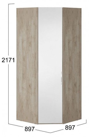 Шкаф платяной Эмбер СМ-348.07.007 L в Шадринске - shadrinsk.mebel24.online | фото 3