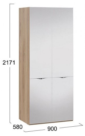 Шкаф платяной Глосс СМ-319.07.212 в Шадринске - shadrinsk.mebel24.online | фото 3