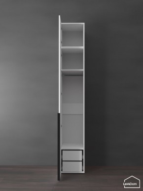 Шкаф с антресолью Linnea MHR-1A-3 2450х400х510 (Белый-М 11.1.2) в Шадринске - shadrinsk.mebel24.online | фото 5