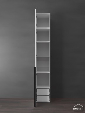 Шкаф с антресолью Linnea MHR-1A-4 2450х400х510 (Белый-М 11.1.2) в Шадринске - shadrinsk.mebel24.online | фото 6